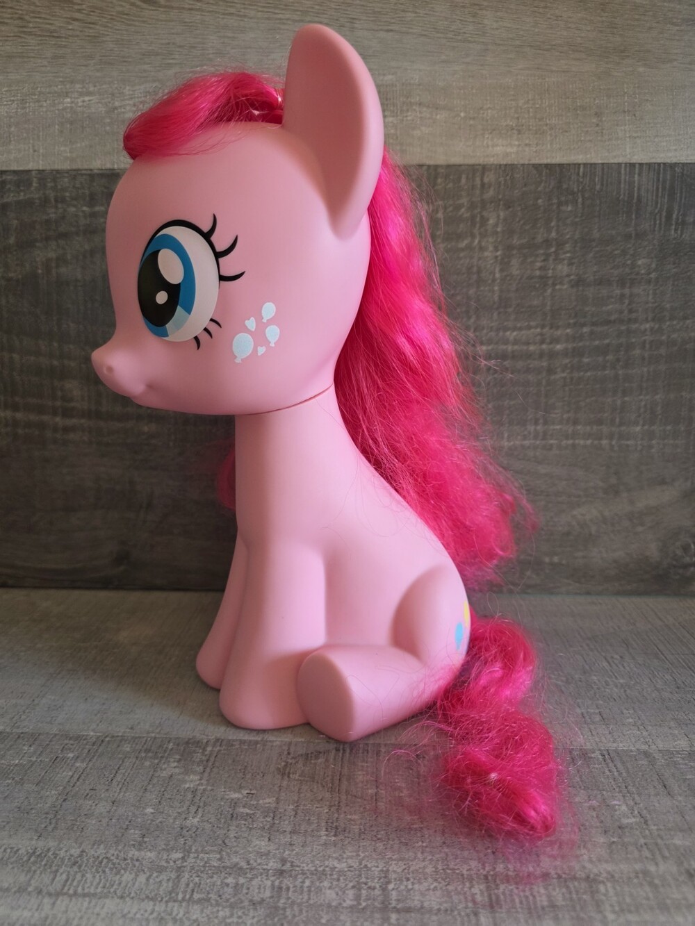 10” My Little Pony PINKIE Pie Just Play HASBRO Pink MLP Balloons On Cheek b228